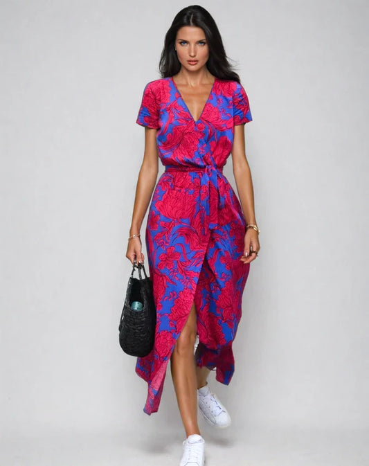 SOFTESSENCE | FLOWERY SUMMER DRESS