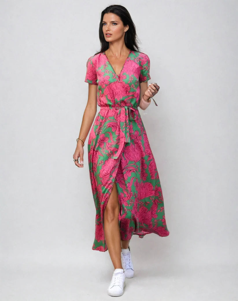 SOFTESSENCE | FLOWERY SUMMER DRESS