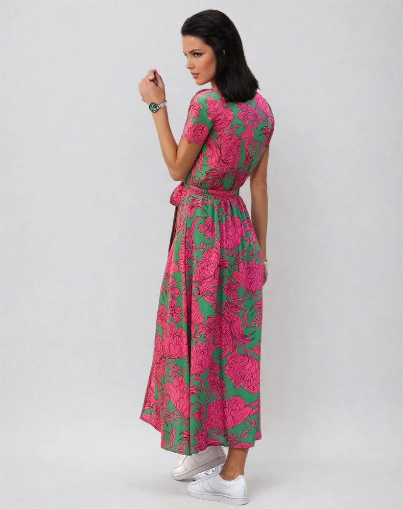 SOFTESSENCE | FLOWERY SUMMER DRESS